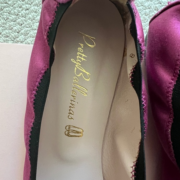 Pretty Ballerinas Shirley - 40.5, Black/Fuschia - Picture 7 of 10